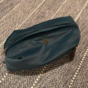 Lululemon velour toiletry bag